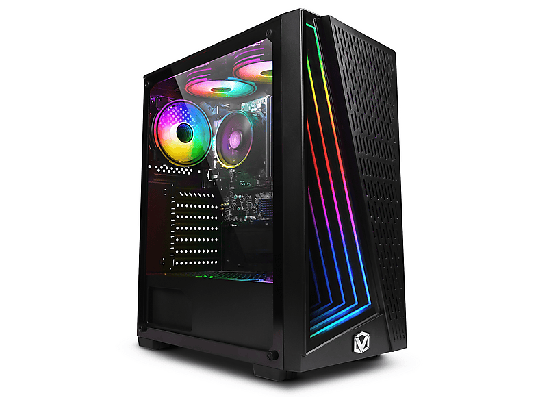 VIBOX VI-135, Gaming PC mit AMD Ryzen™ 3 4 Prozessor, 8 GB RAM, 480 GB SSD, AMD Radeon™ RX Vega 8, Linux