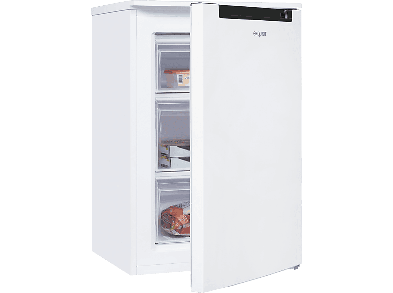 EXQUISIT GS581-040C weiss Gefrierschrank (C, 855 mm hoch)