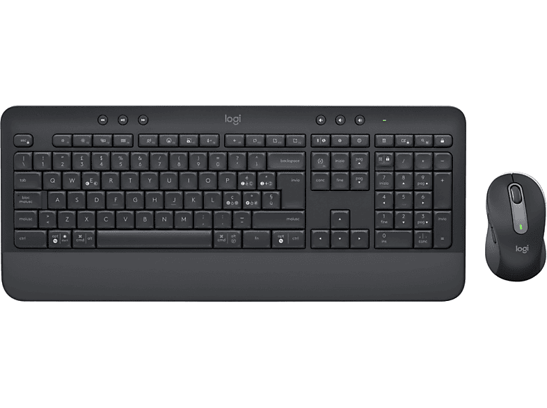 LOGITECH 920-011001, Tastatur Maus Set, Schwarz | MediaMarkt