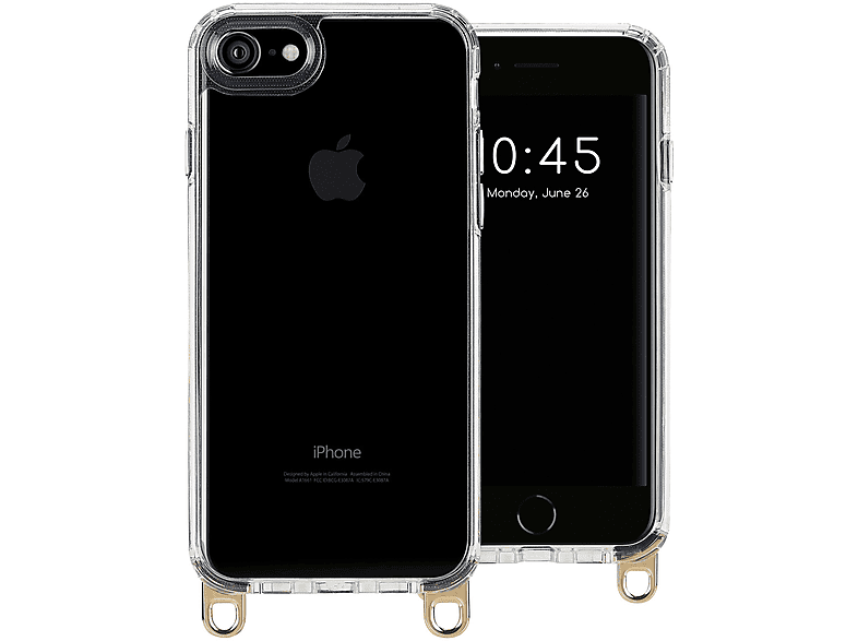 SELENCIA Cord Case zonder koord, Backcover, Apple, iPhone 7, iPhone 8