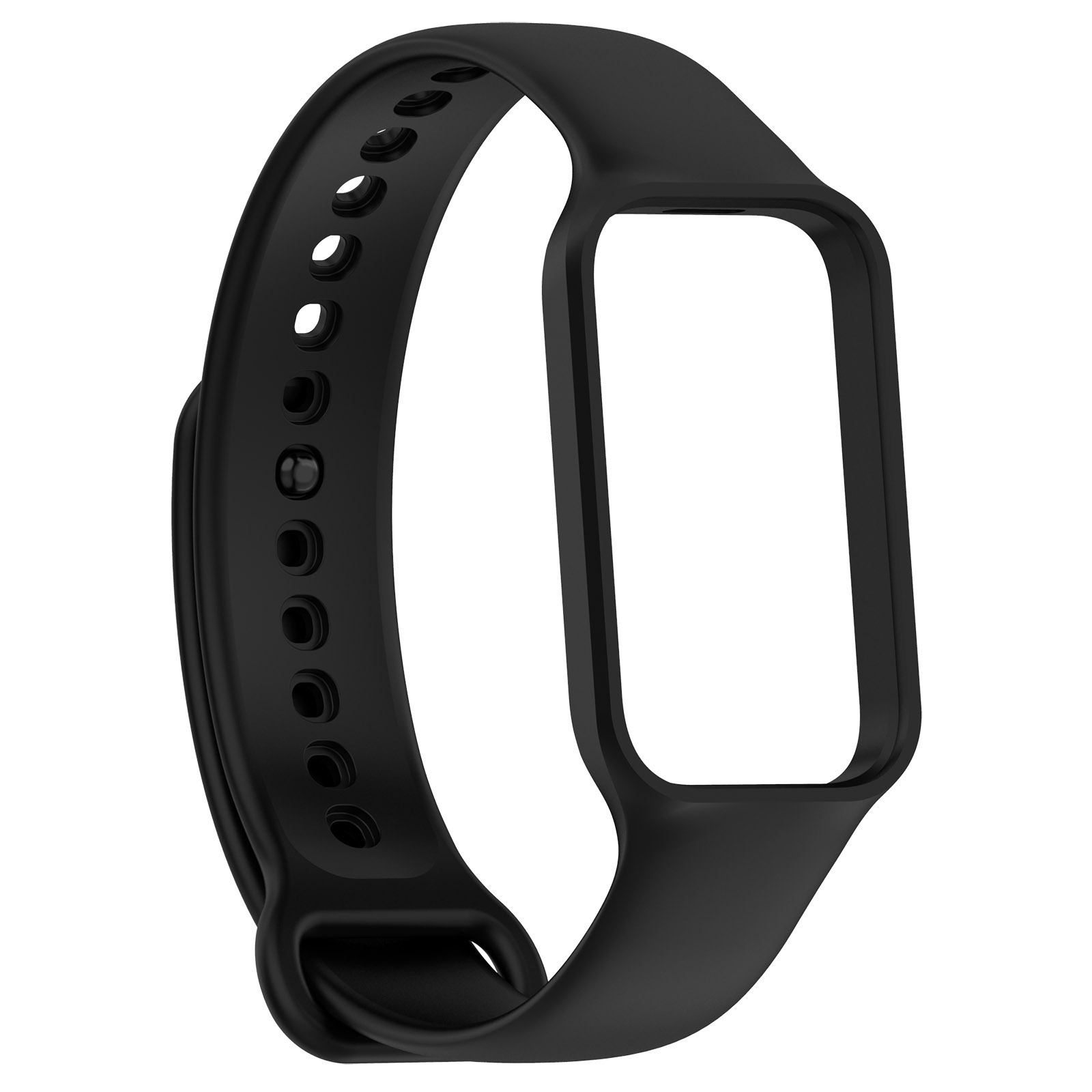 INF Armband für Xiaomi Smart Band Active, Redmi Band, Ersatzarmband,  Xiaomi, Xiaomi Smart Band Active, Schwarz