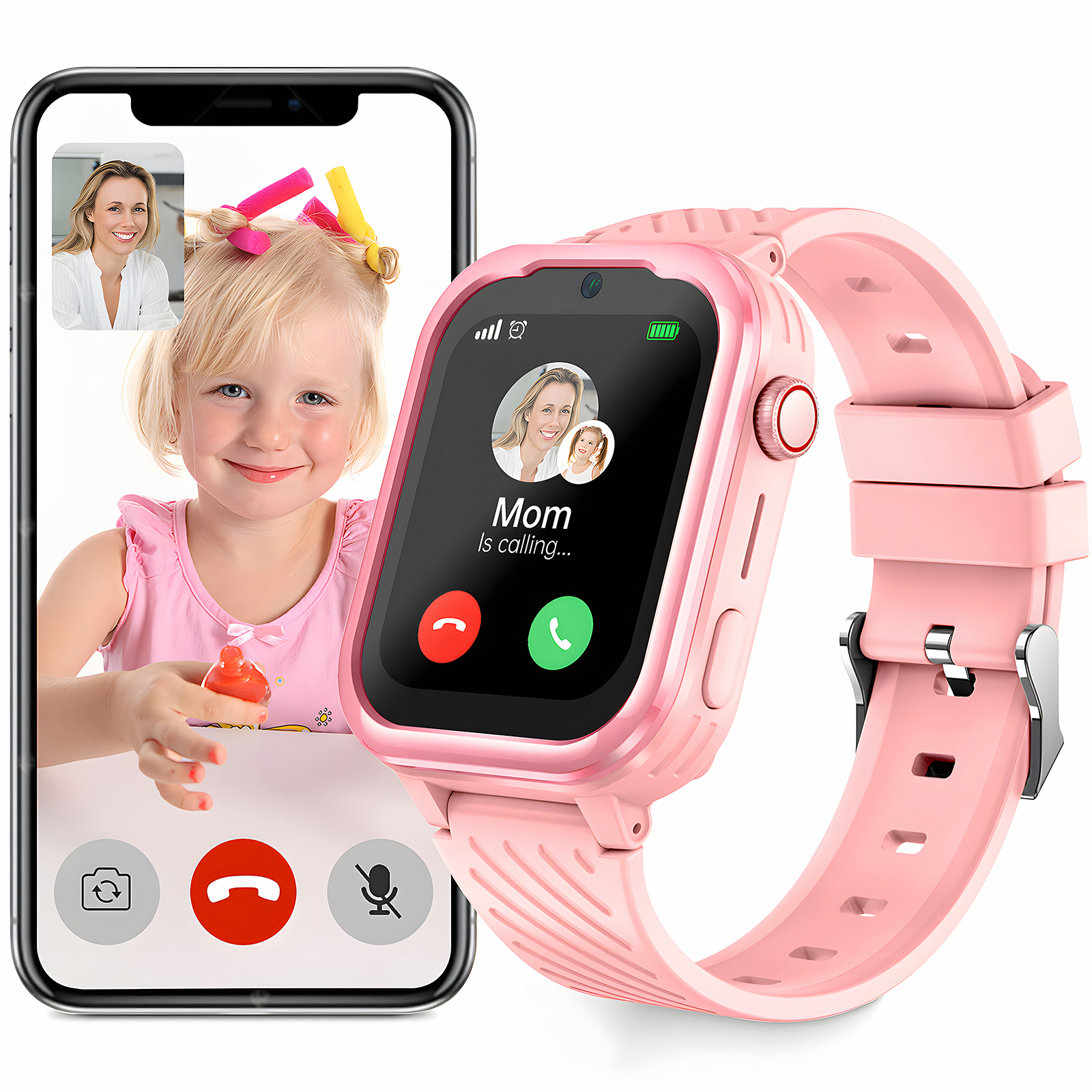 Kinder Smartwatch Smartwatch Mit Telefonie RAYOFI D39 Kinder