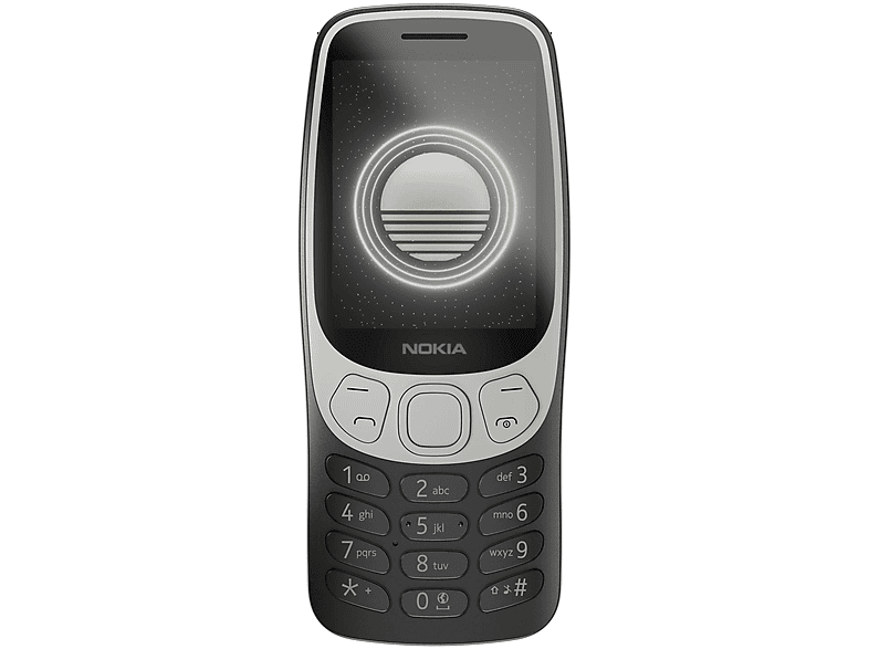 NOKIA 3210 4G 64+128 MB BLACK Mobiltelefon, Grunge Black