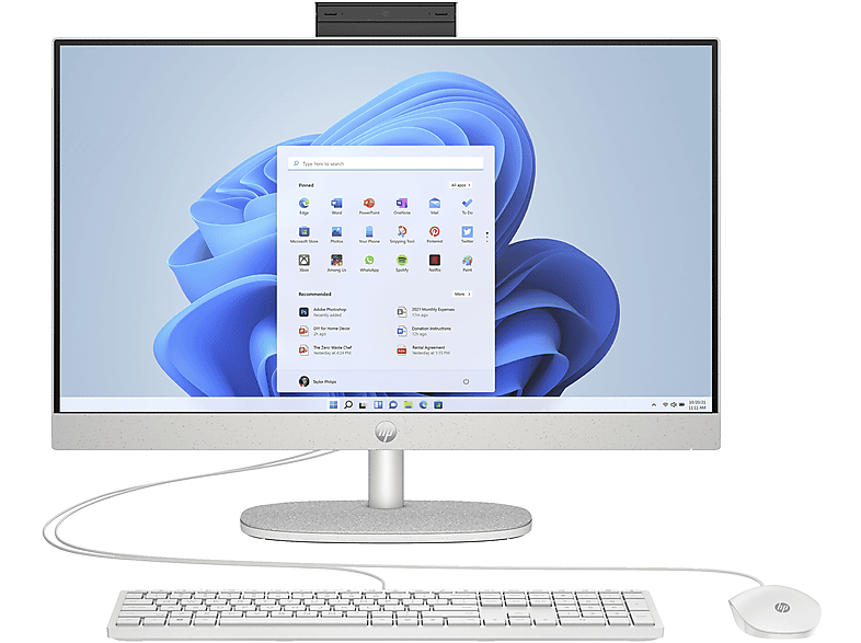 HP 24-cr0006ng - 23,8 inch - AMD Ryzen™ 5 - 16 GB - 512 GB - Geen grafische kaart