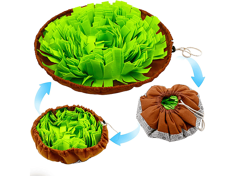 Iglu Hundehaus Faltbar - 2-in-1 Hundebett Mit Kissen (60x45x45cm) Waschbar