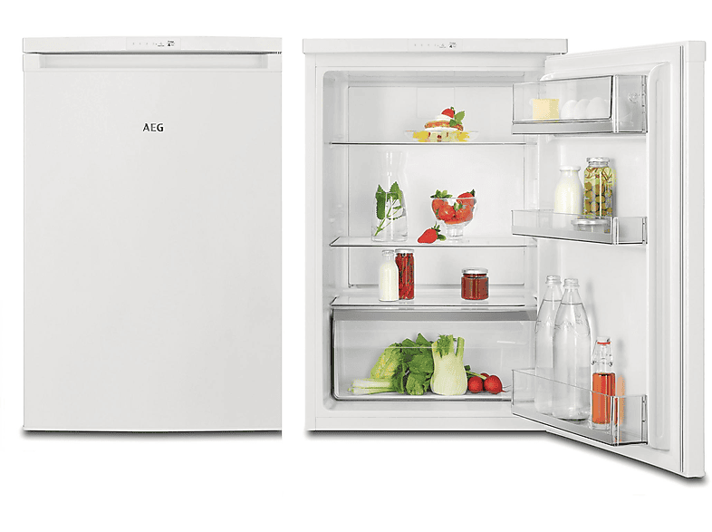 AEG RTS 814 DXAW Kühlschrank (D, 845 mm hoch, Weiß)