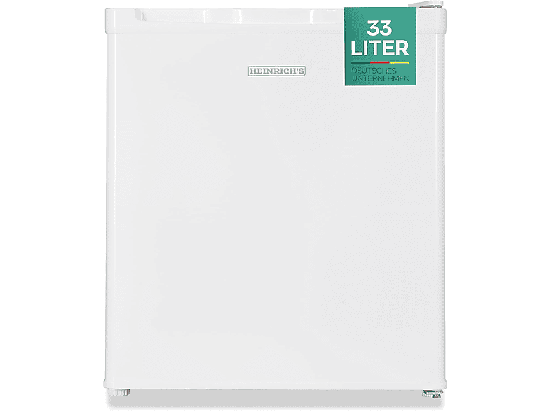 HEINRICHS Heinrich´s Mini Gefrierschrank 33L -18°C kompakt Mini-Gefrierschrank (E, 51 cm hoch)