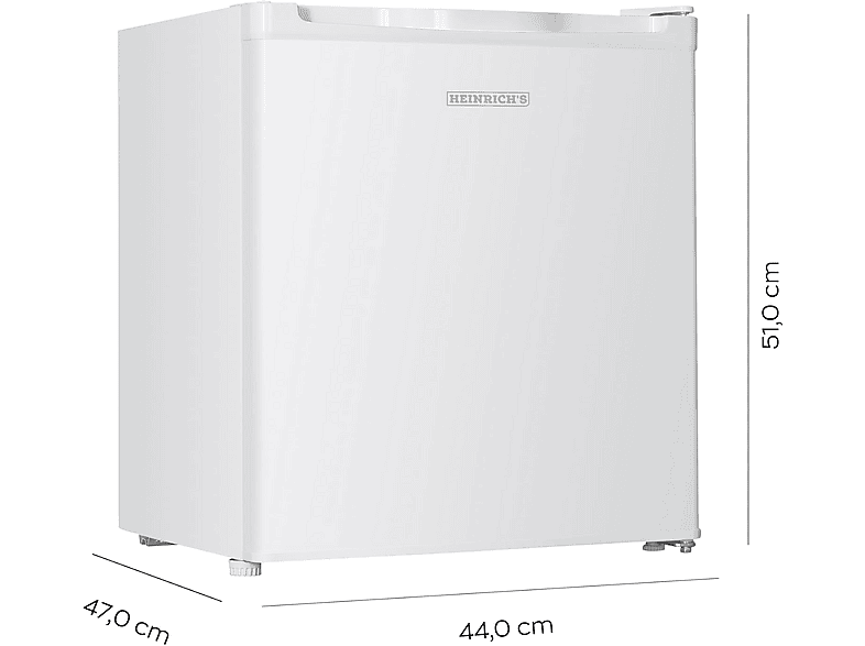 HEINRICHS Heinrich´s Mini Gefrierschrank 33L -18°C kompakt Mini- Gefrierschrank (E, 51 cm hoch)
