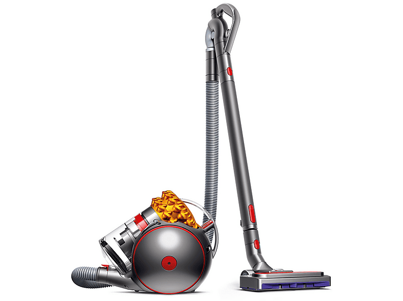 DYSON 230278-01 CINETIC BIG BALL MULTI FLOOR 2 Zylinder-Vakuum Staubsauger, maximale Leistung: 700 Watt, Gelb)