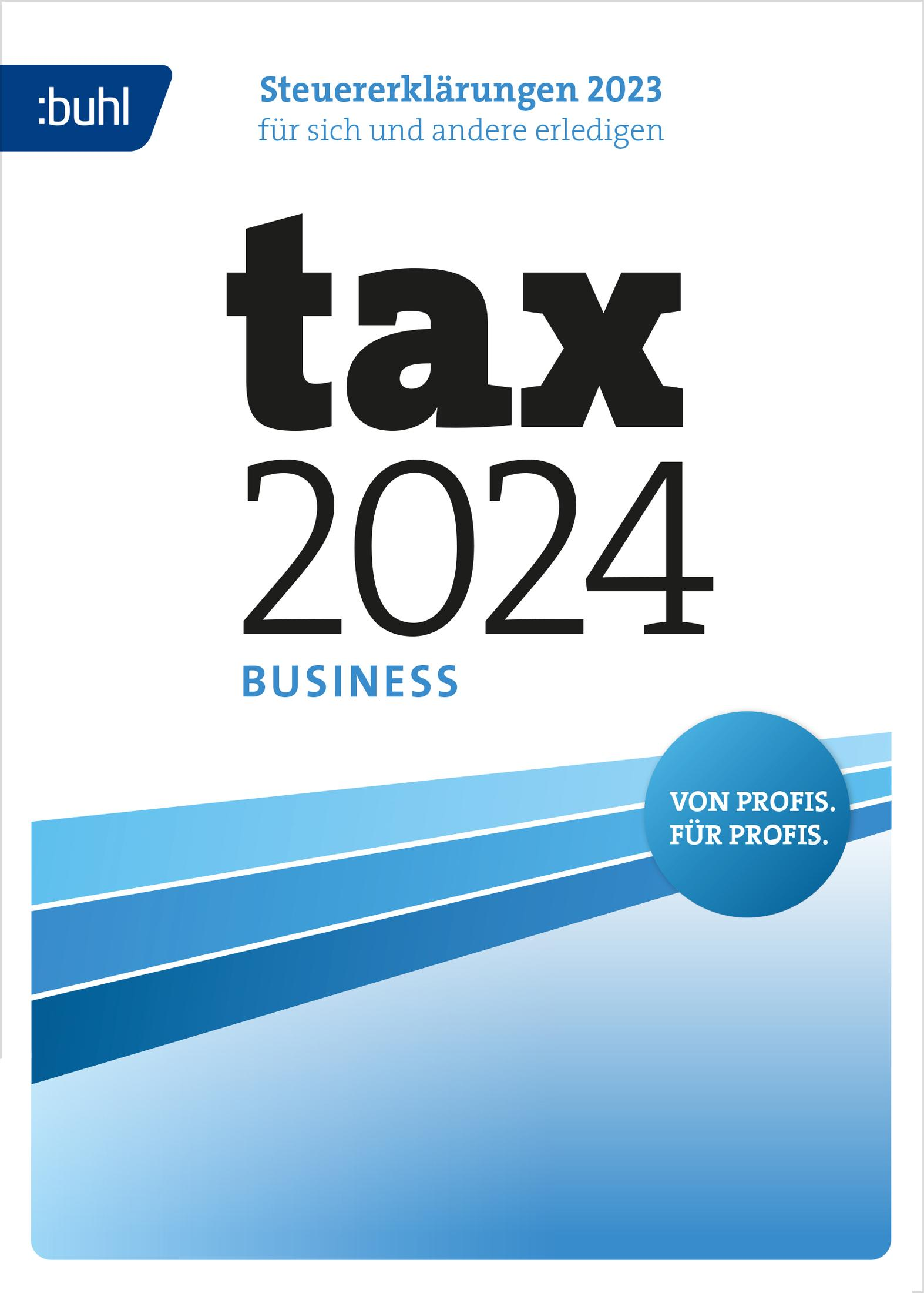 Buhl Tax 2024 Business: Dichiarazioni dei redditi per professionisti.