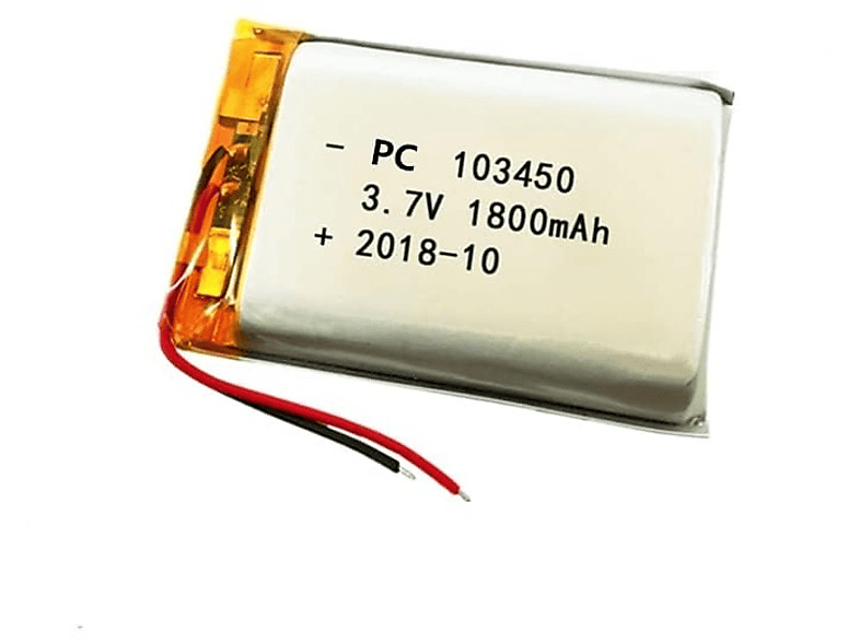 YUNIQUE GREEN-CLEAN-POWER Batterie LiPo 3,7 V 3000 mAh 103665 avec Micro JST 1,25 + Chargeur USB - Batterie rechargeable 1S pour Arduino, ESP32, drones, modules et projets électroniques