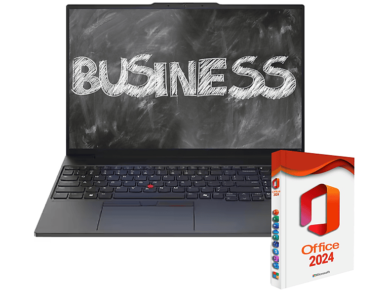 LENOVO ThinkPad E16 G2, CAD, Ultra i7, MS Office 2024 Pro, Notebook, mit 16,0 Zoll Display, Intel® Core™ Ultra 7,155H Prozessor, 96 GB RAM, 2000 GB LENOVO ThinkPad E16 G2, CAD, Ultra i7, MS Office 2024 Pro, Notebook, mit 16,0 Zoll Display, Intel® Core™ Ultra 7,155H Prozessor, 96 GB RAM, 2000 GB