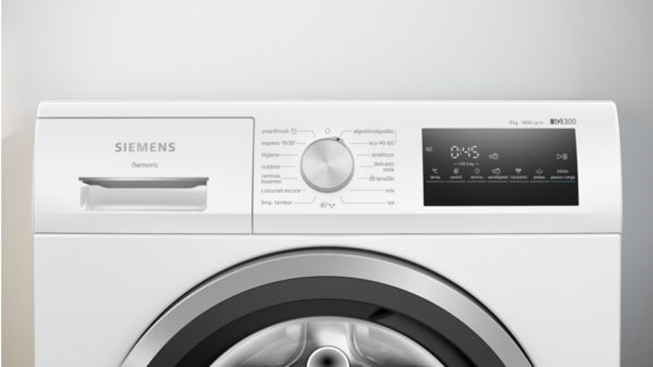 SIEMENS iQ300 WM14N290EP iQ300 Waschmaschinen (8 kg, 1351 U/Min., A)