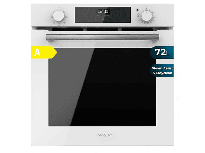 Horno multifunción - CECOTEC Bolero Hexa M226000 Glass White  A