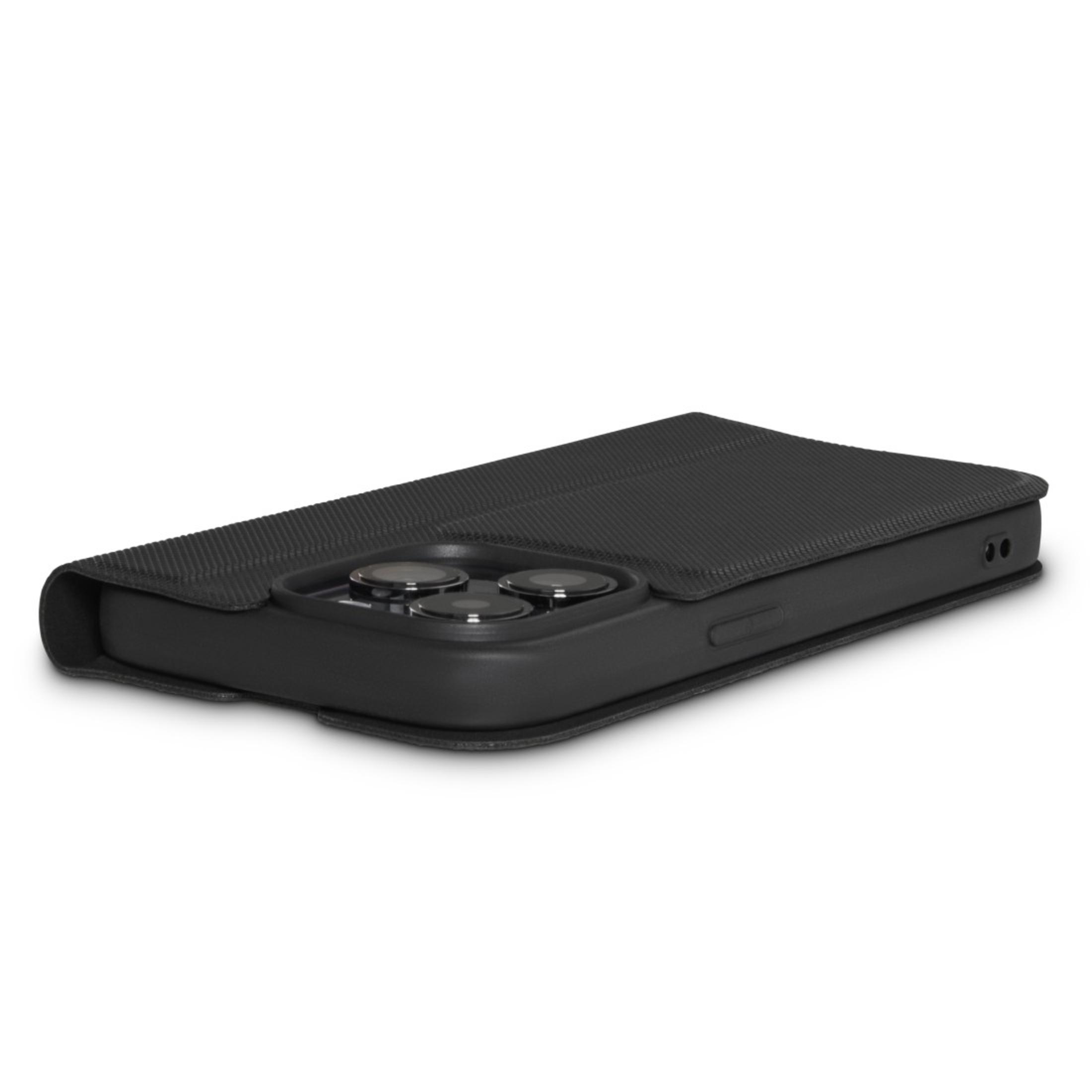 Hama Custodia Daily Protect Per IPhone 14 – Portafoglio A Libro Con 2 Slot Per Carte, Chiusura Magnetica E Funzione Stand – Nero