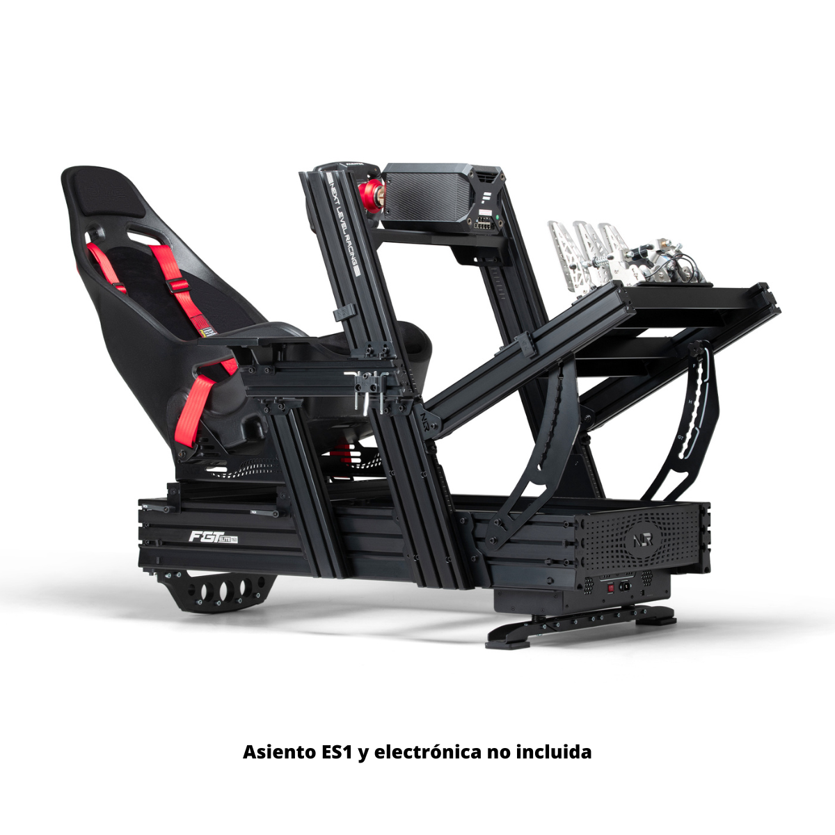 Cockpit - NEXT LEVEL RACING F-GT Elite 160 Wheel Plate Edition, Negro