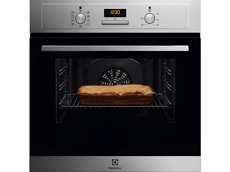 Horno ELECTROLUX EOF3H40BX multifunción 65 litros Aqualisis INOX Clase A
