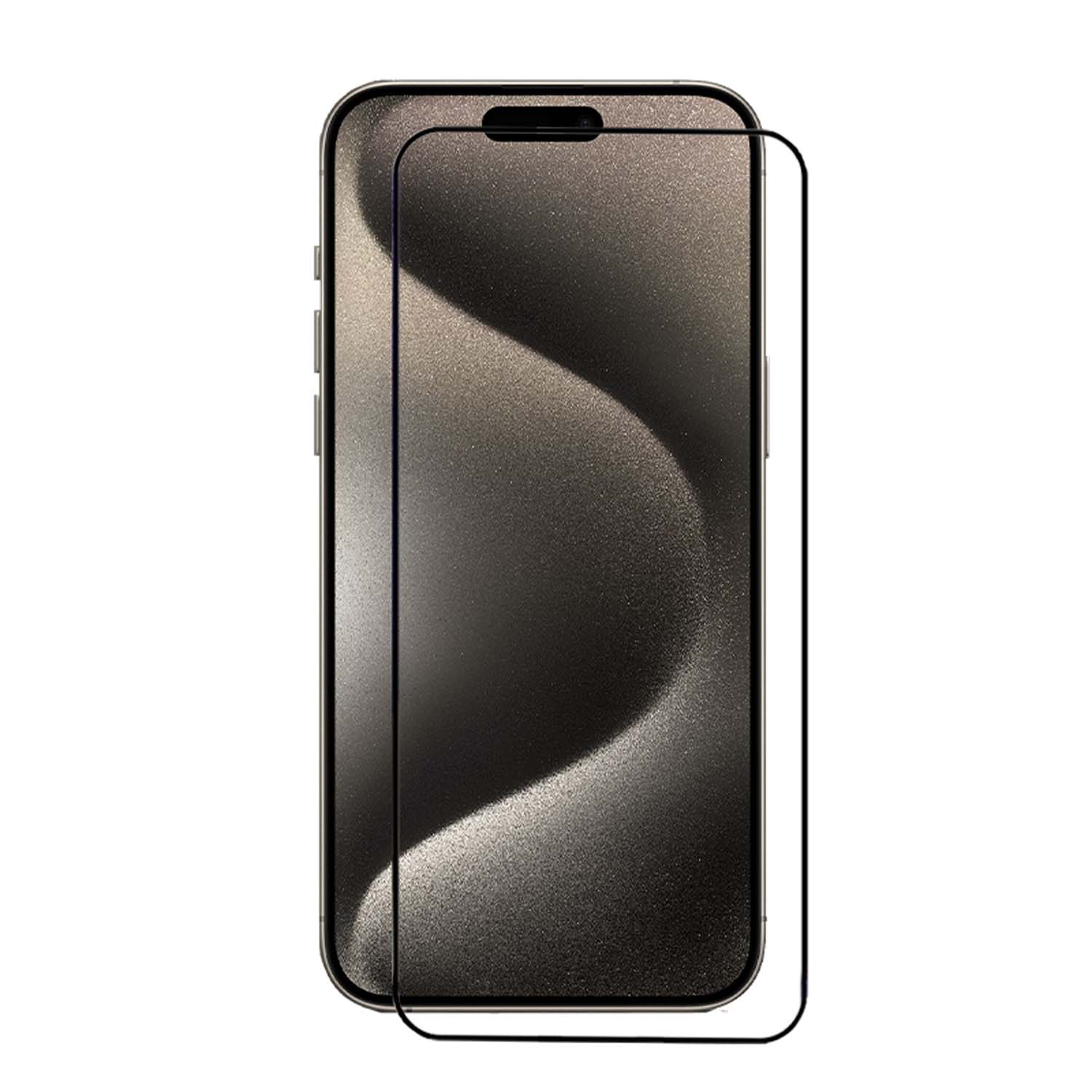 Telefoon met schermbeschermer.