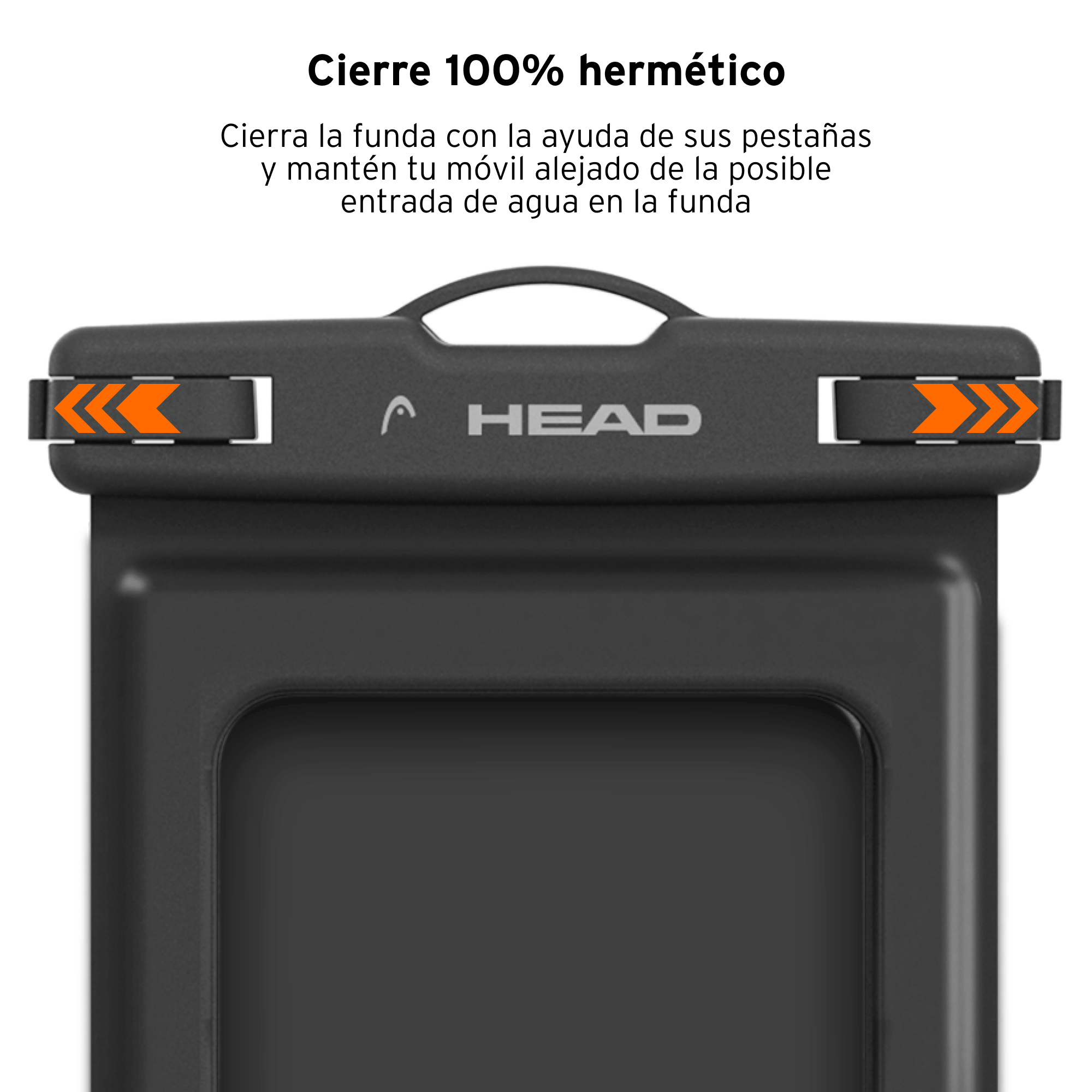 Un cable USB a Micro USB negro, sobre fondo blanco.
