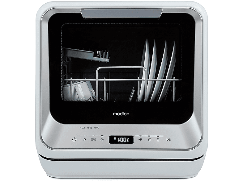 MEDION MD 37763 MD37763 Geschirrspüler (freistehend, 42 cm breit, D)