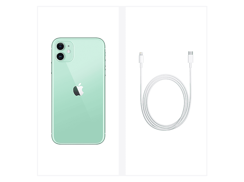 APPLE 1464576 MHDN3QL/A IPHONE 11 GREEN 128GB, Verde, Móvil iOS