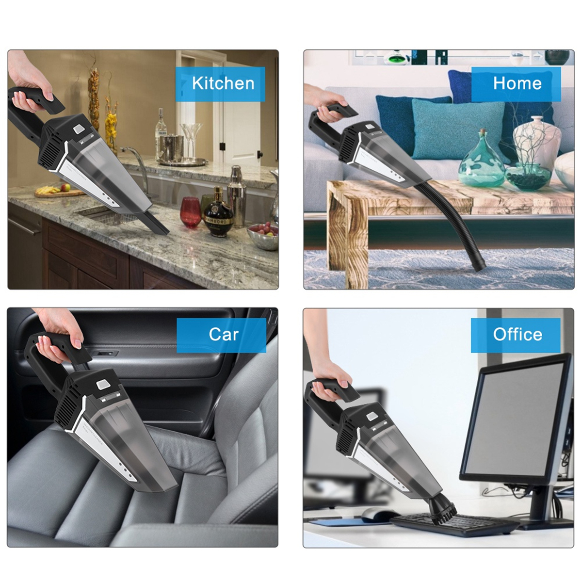 Staubsauger in Küche, Haus, Auto und Büro verwendet.