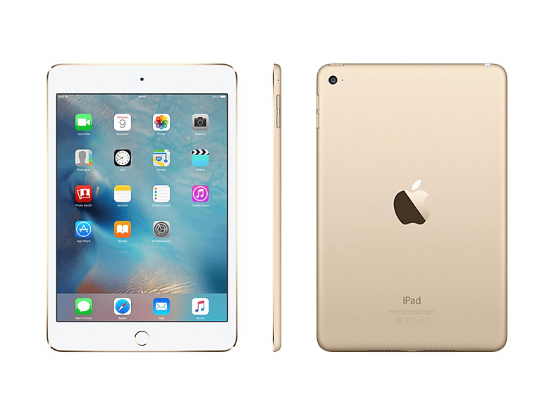 APPLE IPAD MINI 4 CEL 64GB GOLD, Tablet, 64 GB, 7,9 Zoll, Gold