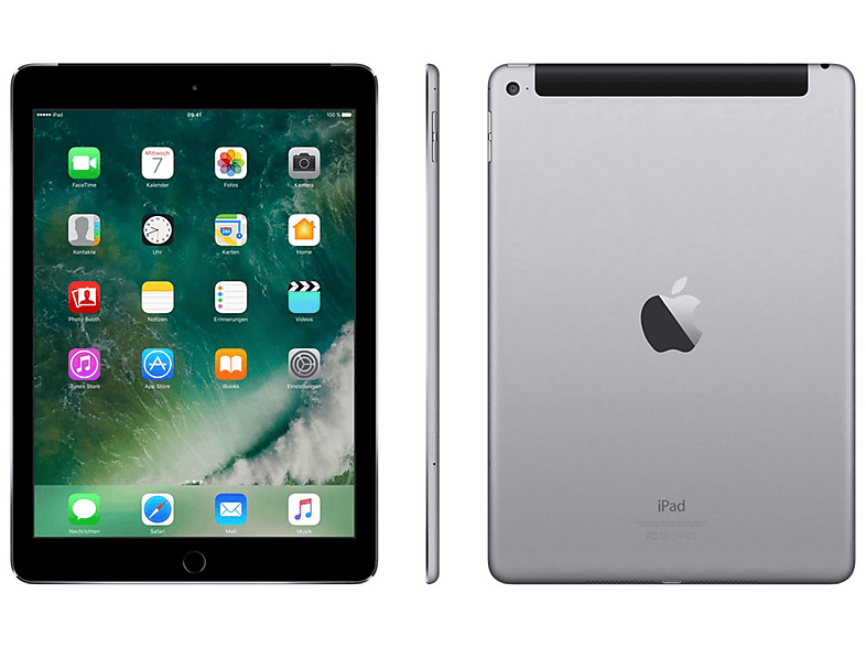 APPLE MGTX2FD/A IPAD AIR 2 128GB GRAU, Tablet, 128 GB, 9,7 Zoll