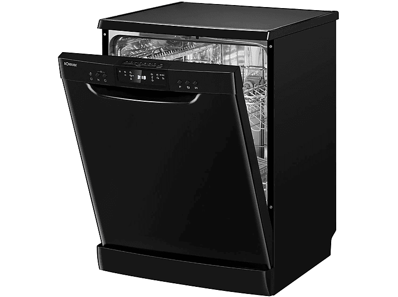 BOMANN GSP 7419 Geschirrspüler (freistehend (Besteckkorb + Besteckschublade, 598 mm breit, 47 dB (A), D)