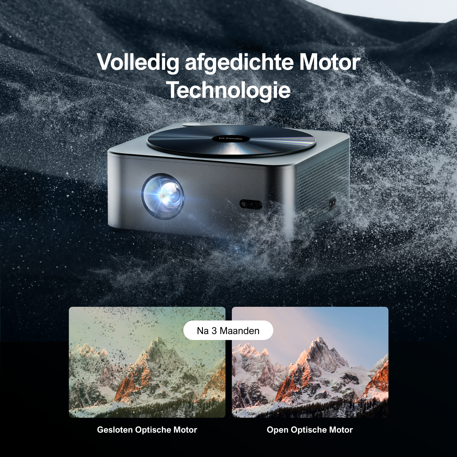 ULTIMEA Apollo P40 + Photon 100 Projector Black