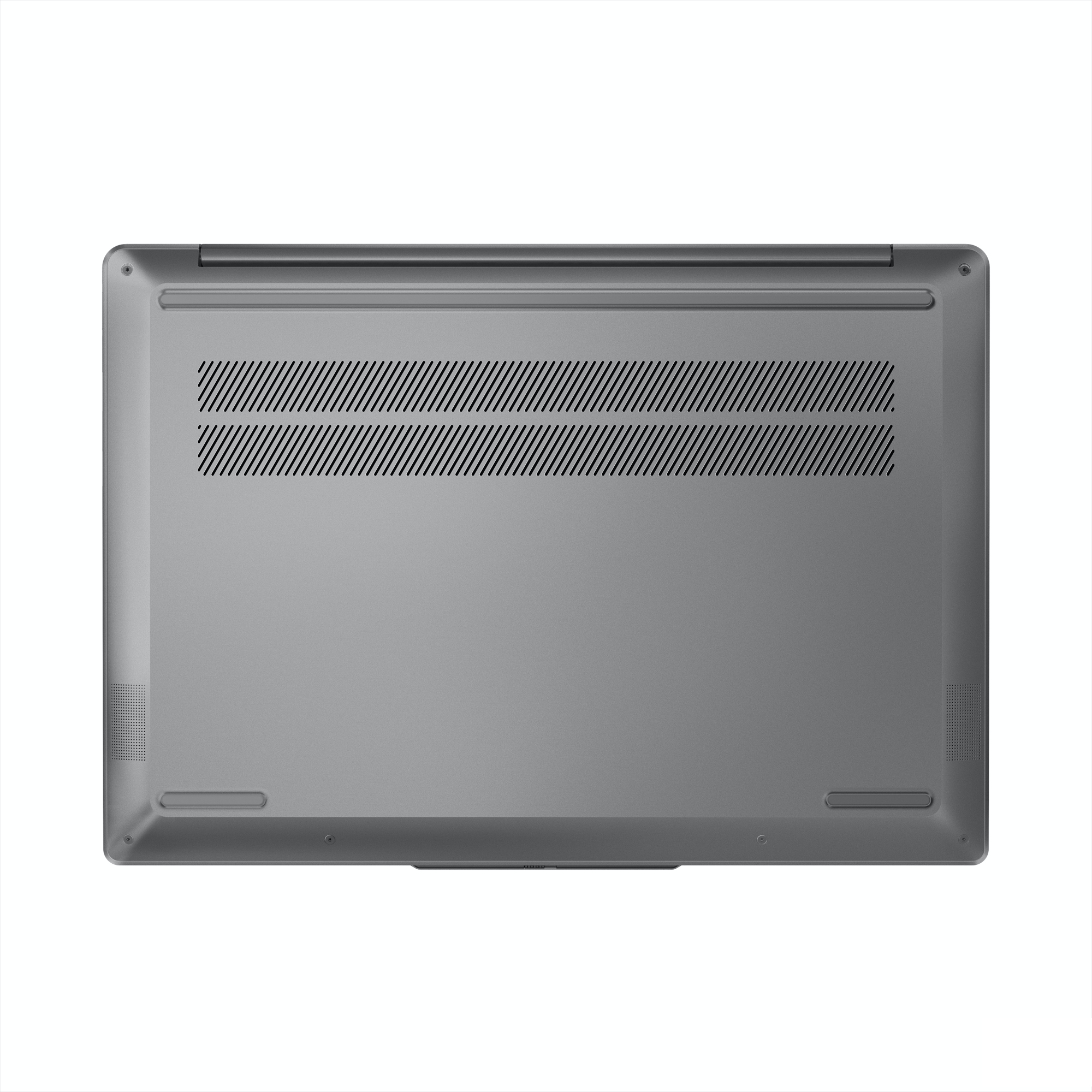 Laptop Asus su superficie bianca, schermo aperto, che mostra il desktop di Windows.