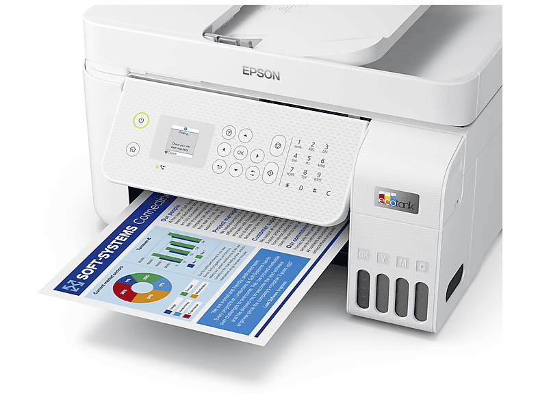 EPSON EcoTank L5296 Wi-Fi+Tarayıcı+Fotokopi+Faks Çok Fonksiyonlu