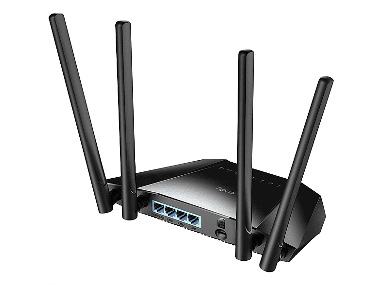 Router Wi-Fi | LT400 CUDY, 300 Mbps, MIMO, Black | MediaMarkt