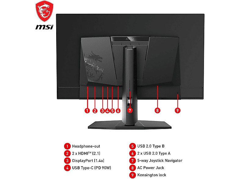 MSI MPG 321URX QD-OLED 31,5 inç 4K UHD 0,03 ms 240 Hz Gaming