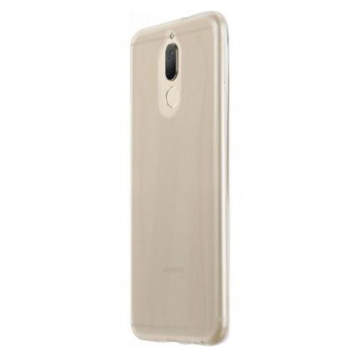 Una custodia dorata per telefono.