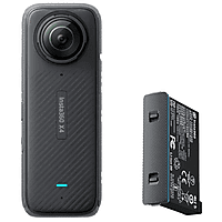 MediaMarkt INSTA360 X4 – Actioncam met Extra Batterij Bundel Actioncam zwart aanbieding