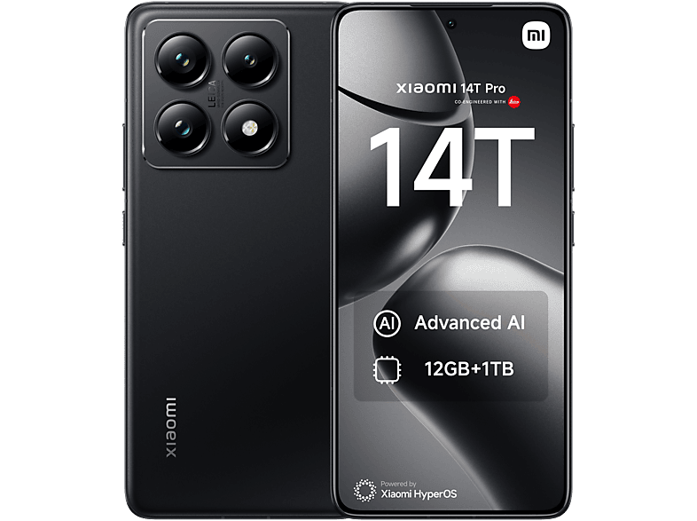 XIAOMI 14T Pro 1 TB Schwarz Dual SIM | SATURN