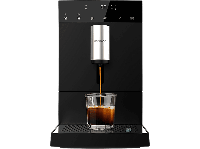 Cafetera superautomática - CECOTEC CAFETERA SUPERAUTOMATICA CECOTEC 01719 CREMMAET COMPACT 19BARES THERMOBLOCK