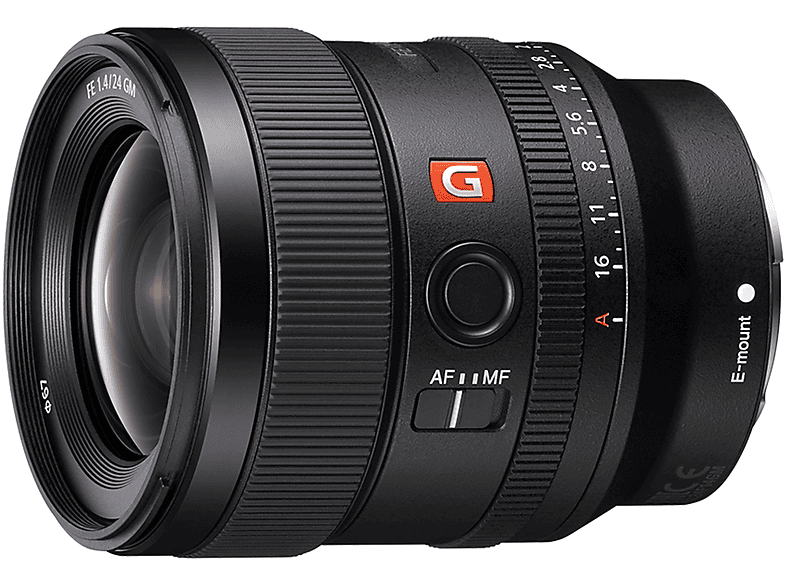 SONY FE24F1.4GM〔SEL24F14GM〕 Objetivo | SONY SEL24F14GM.SYX, 36,0 mm, 24 mm, 92,4 mm, Negro