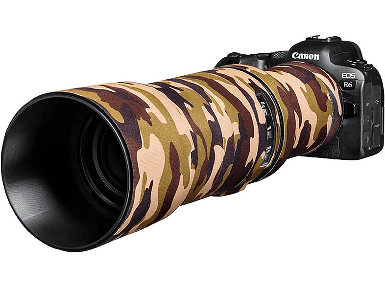 easyCover Lens Cover for Canon RF 800mm f/11 IS STM Lens Brown Camo LOC800BC