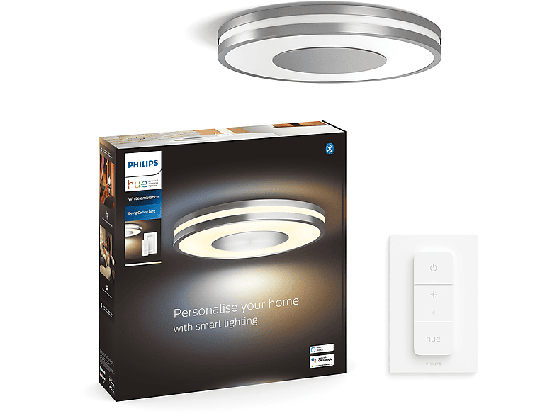 Philips Hue Being plafondlamp White Ambiance Zwart - - Voor 23