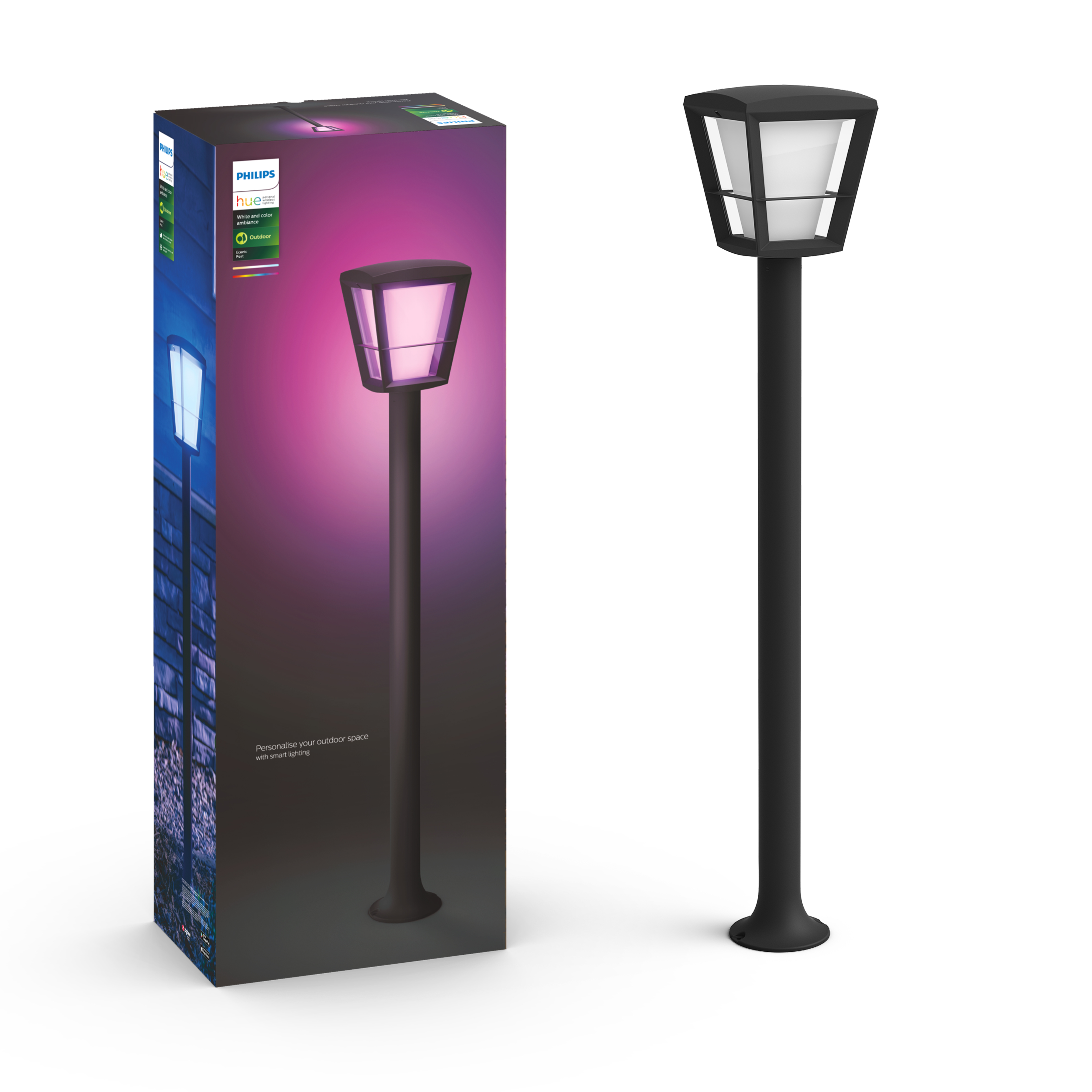PHILIPS HUE Econic Uzun Direk Bluetooth Bahçe Lambası