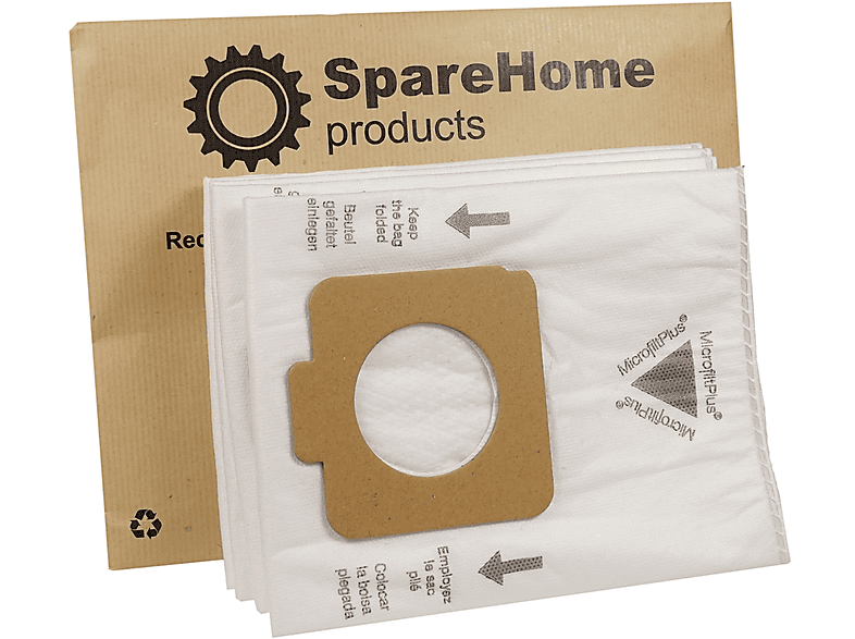 Sacchetti TopFilter 64093 per Moulinex: Filtrazione HEPA-Standard