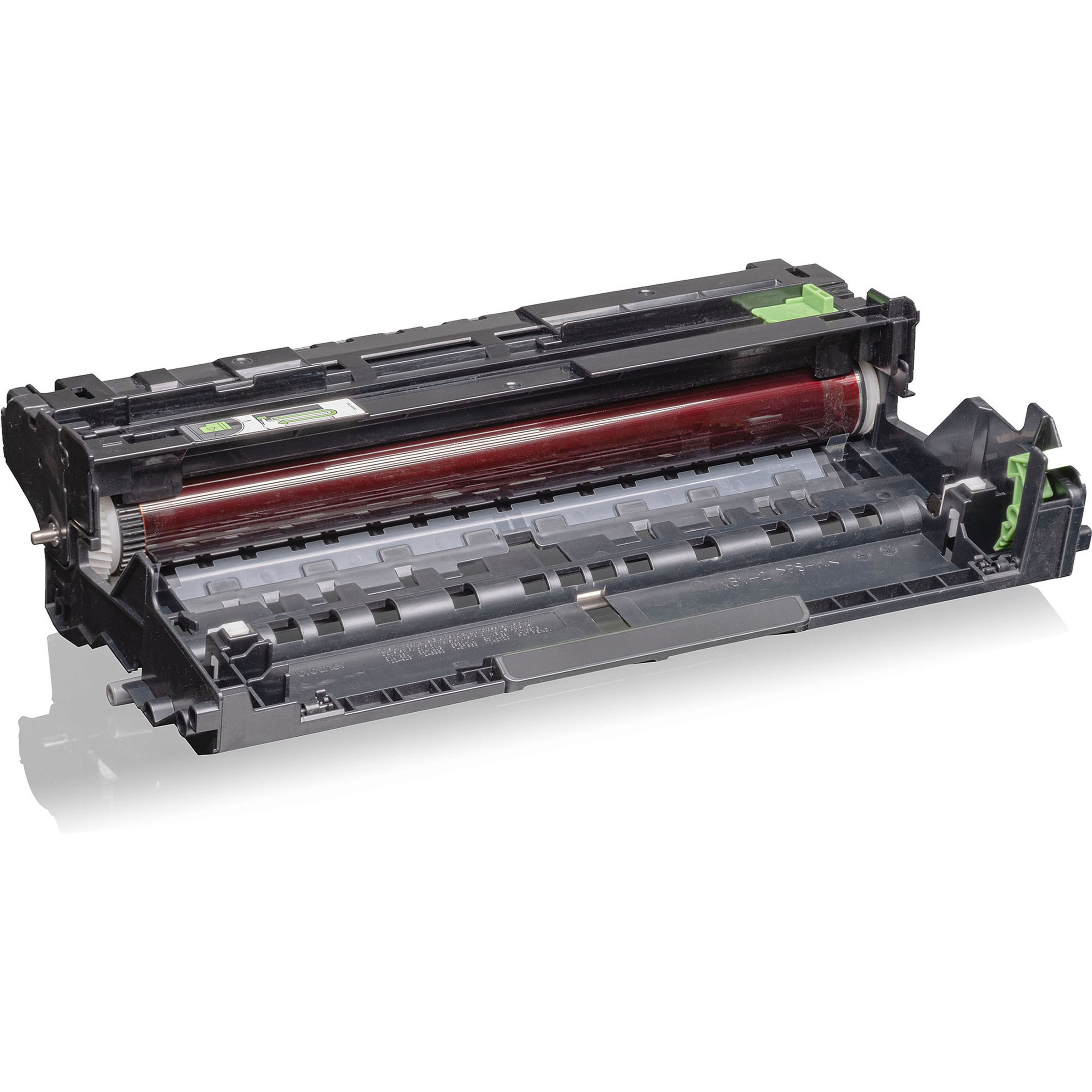 Cartuccia toner per stampante con componenti interni esposti.