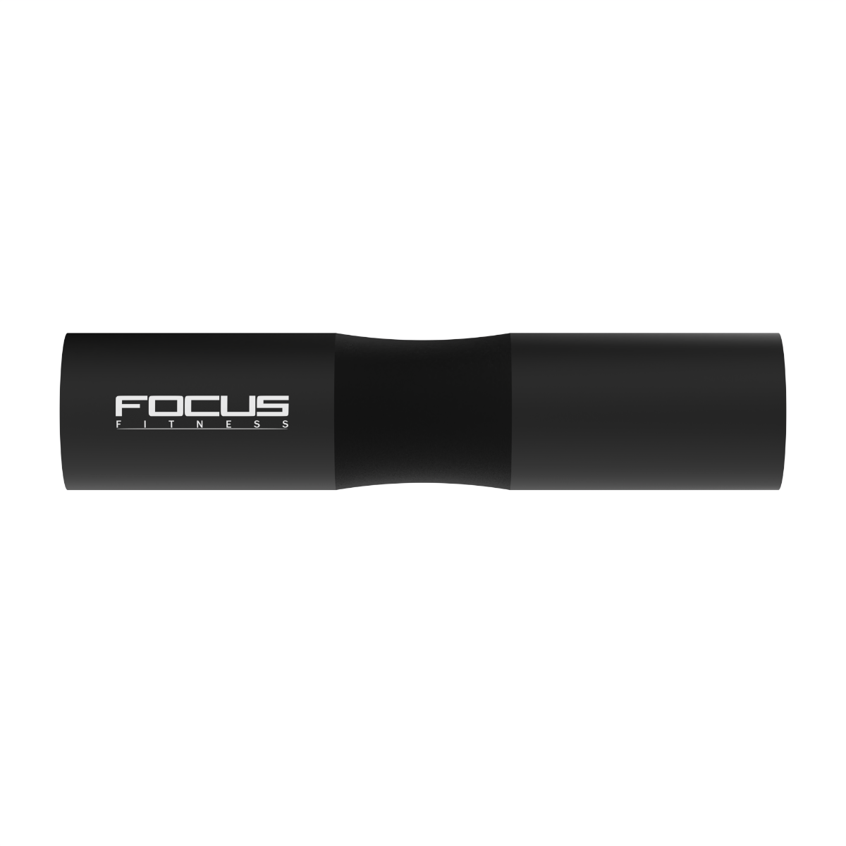 Zwarte Focus Fitness halterpad, met wit logo. Focus Fitness is geschreven.