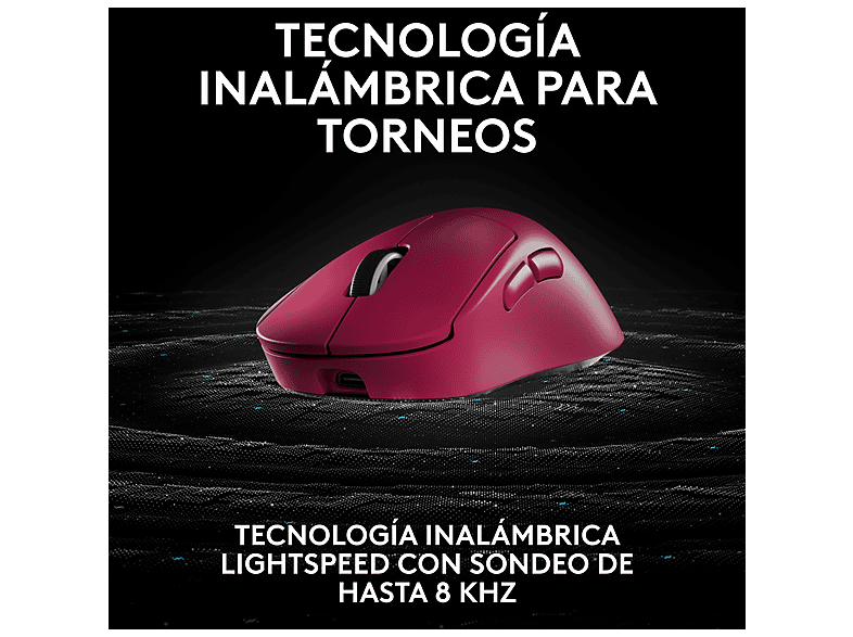 マウス・トラックボール Logicool G PRO X SUPERLIGHT 2 magenta LOGITECH G Pro X Superlight 2 Dex Kablosuz Gaming Mouse Magenta