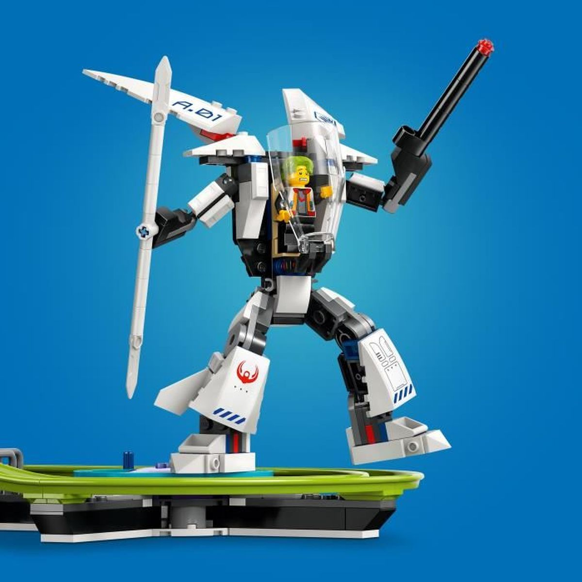Klocki LEGO Robot World Roller-Coaster Park Wielobarwny