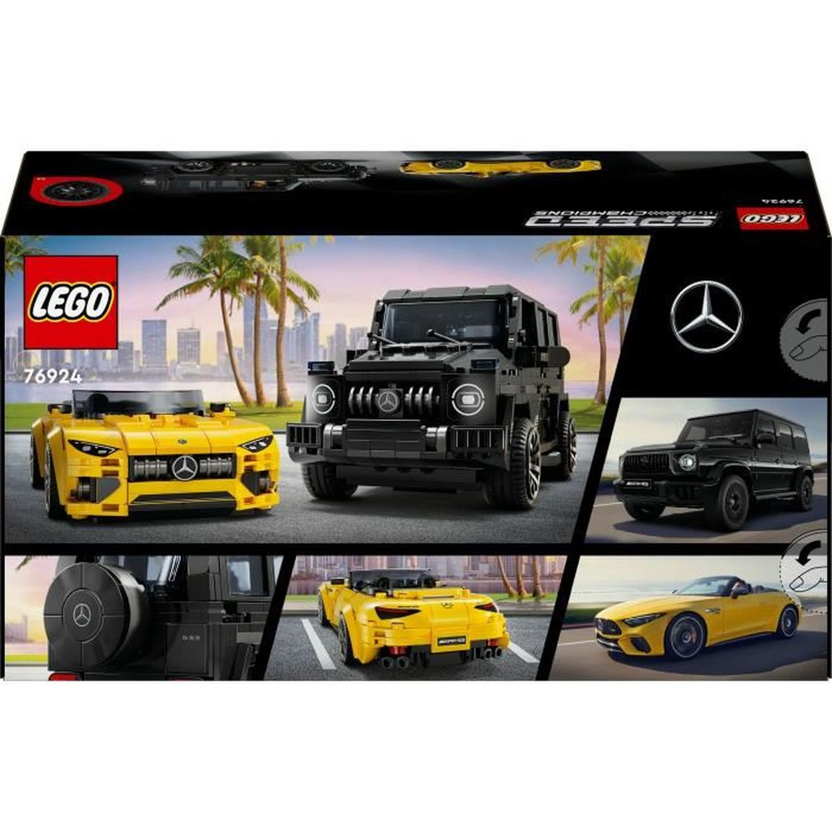 Klocki LEGO Speed Champions 76924 Mercedes-AMG G 63 i Merc Wielobarwny