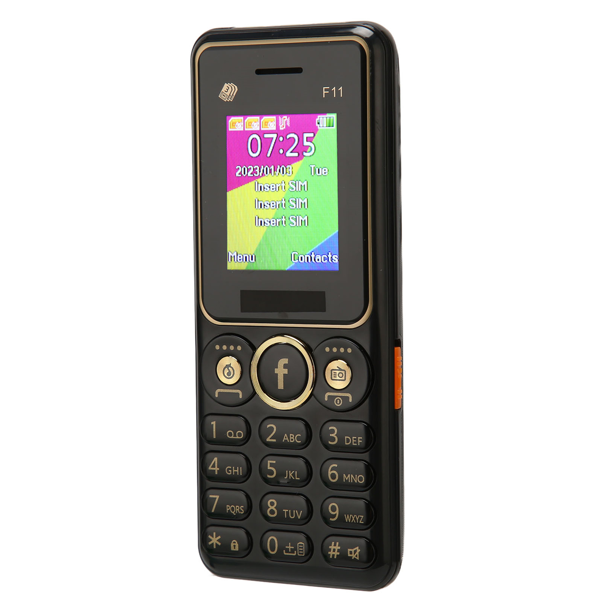Senioren Handy Mit Großen Tasten – Entsperrt, 2,4-Zoll-Bildschirm, SOS-Taste, Taschenlampe, Powerbank-Funktion, 2G