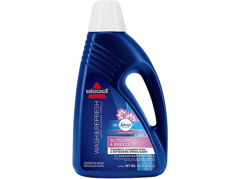 Nettoyant Pour Tapis BISSELL Wash & Refresh - 1,5 Litre - Pour Machine De Nettoyage BISSELL - Élimine Taches Et Odeurs